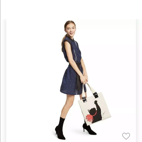 Jason Wu X Target Polka Dot Pleated Mini Dress - Picture 1 of 5